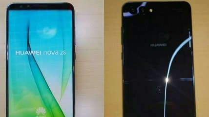 В Сети появились "живые" фото Huawei Nova 2S