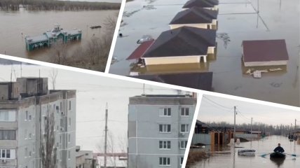 Оренбург, який затоплює
