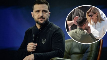 Зеленський пояснив, чому носить обручку не на безіменному пальці