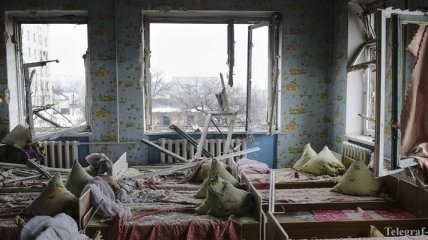 В Марьинке в результате обстрела повреждены пять жилых домов