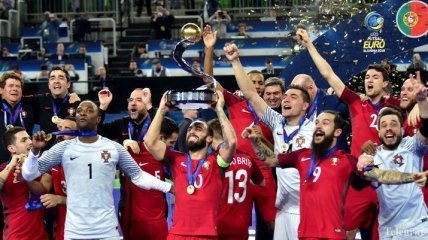 Португалия - Испания: яркие моменты финала Евро-2018 по футзалу (Фото)