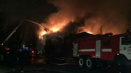 Спасатели ликвидировали пожар в столичном ресторане "Млын"