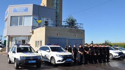 В Черкасской области открыли новый пост дорожной полиции (Видео)