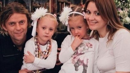 Бывшая жена Анатолия Тимощука Надежда Навроцкая с детьми