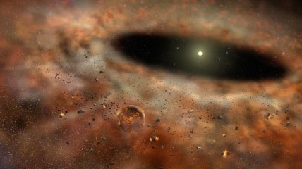 Астрономы определили размер частиц, из которых образуются планеты