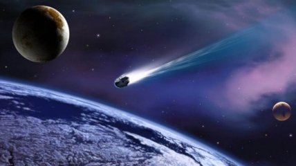 Человечество в опасносности: к Земле летит гигантский метеорит
