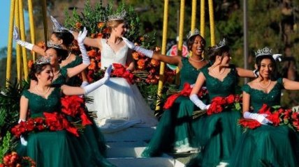Ежегодный Парад роз в Калифорнии (Фото)