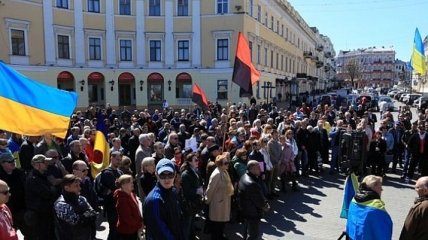 В Одессе митингуют против нового прокурора