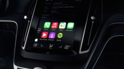 Мультимедийная система для Volvo от компании Apple
