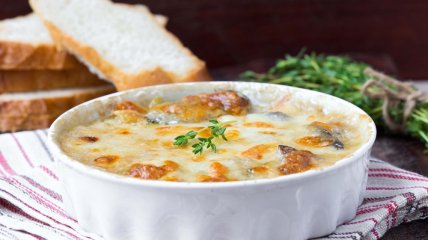 Пирог с курицей и картофелем