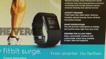 Fitbit Surge выпустит "супер смарт-часы" с GPS 