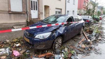 Ураган "Сабине" обрушился на север Германии