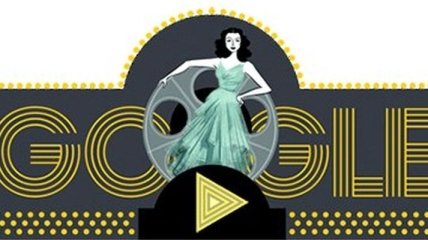Google выпустил "дудл" в честь дня рождения Хеди Ламарр