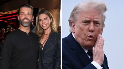 Дональд Трамп-младший, Беттина Андерсон и Донадьд Трамп