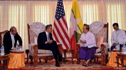 Обама посетил Мьянму