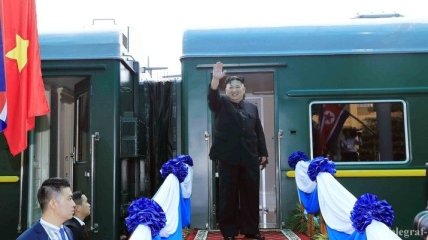 Ким Чен Ын после встречи с Трампом возвращается на поезде в КНДР