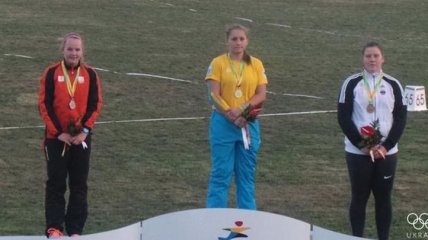 Украинская легкоатлетка завоевала золото на олимпийском фестивале