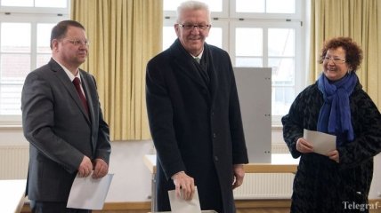  В Германии проходят выборы в три региональных парламента