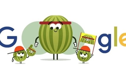 Doodle Fruit Games. День 10. Google празднует День отца-арбуза