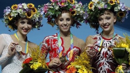 Украинская гимнастка вывезла множество медалей из турнира в США 