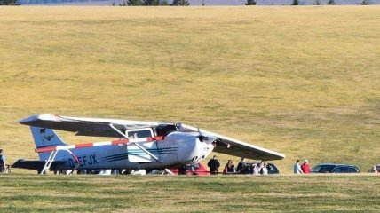 На горе Вассеркуппе самолет сбил трех человек