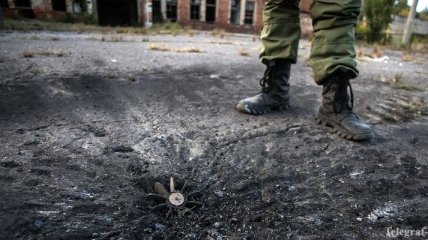 На Луганщине боец АТО подорвался на растяжке