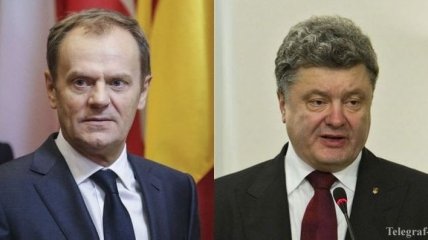 Туск поздравил Порошенко с новым правительством