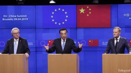 ЕС и Китай приняли документ по итогам двухстороннего саммита 