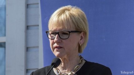 В Киев с официальным визитом прибыла министр иностранных дел Швеции 