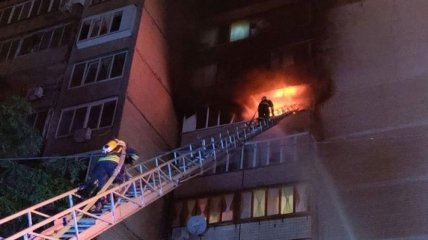 Один человек погиб и один пострадал: в Киеве горела многоэтажка 