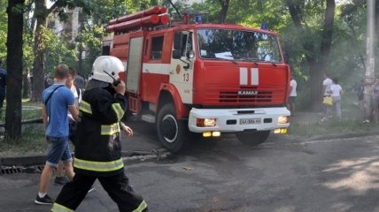 В Киеве загорелась многоэтажка, есть пострадавшие