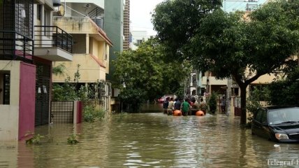 Наводнение в Индии: 156 человек погибло, более 1,4 млн человек пострадали