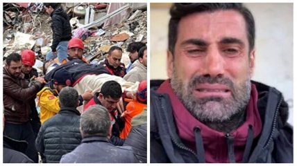 Тут усі вмирають: футболіст розплакався у прямому ефірі через землетрус у Туреччині