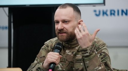 Боец легиона "Свобода России" Алексей Барановский