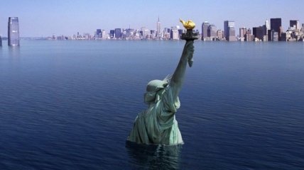 В 2100 году Нью-Йорк может уйти под воду 
