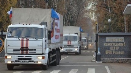 Российский "гумконвой" едет в Украину