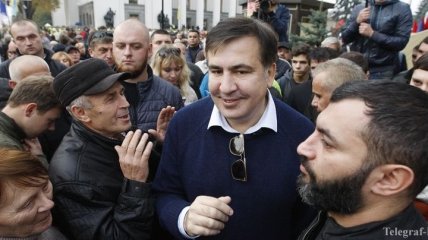 Саакашвили намерен переехать в палаточный городок у здания Рады 
