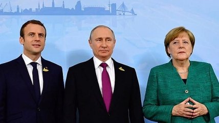 Путин, Меркель и Макрон проведут переговоры