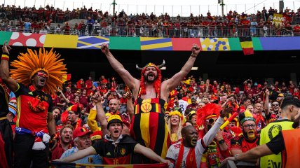 Фанаты сборной Бельгии
