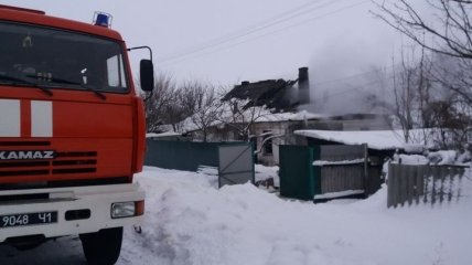 В Харьковской области при пожаре погибла супружеская пара