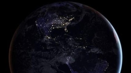 Впечатляющие кадры: как ночная Земля выглядит из космоса (Видео) 