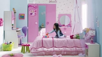 Дизайн детской комнаты для принцессы (ФОТО)