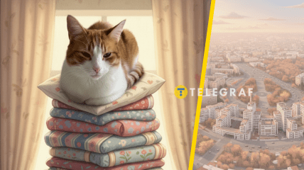 Кот с собственной кроватью из Харькова стал интернет-звездой