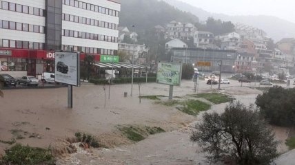 Черногория страдает от наводнения