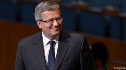 Коморовский поддержит евроинтеграцию Грузии
