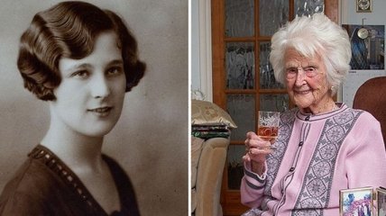 112-летняя британка раскрыла журналистам секрет своего долголетия (Фото) 