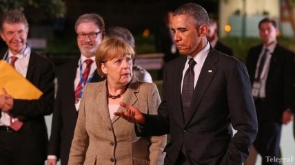 Меркель и Обама начали переговоры