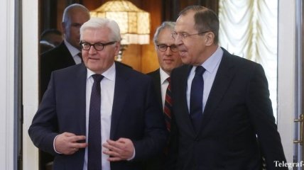 Штайнмайер и Лавров обсудили ситуацию на Донбассе и в Сирии 