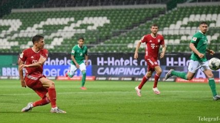 Чемпионский гол Левандовски - в обзоре матча Вердер - Бавария (Видео)
