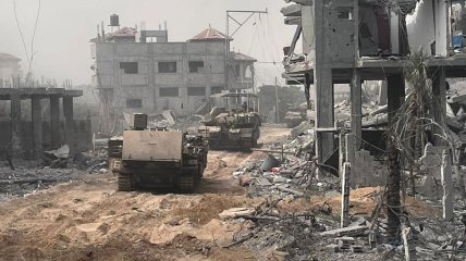 Израильские войска в Секторе Газа